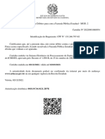 Estado Do Espírito Santo Secretaria de Estado Da Fazenda: WWW - Sefaz.es - Gov.br Ou em Qualquer Agência Da Receita Estadual