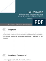 SEMANA 4 - U2-4 - La Derivada - Funciones Exponenciales - TERMINADO