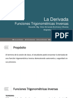 SEMANA 4 - U2-3 - La Derivada - Funciones Trigonométricas Inversas - TERMINADO