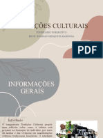Tradições culturais brasileiras e formação identitária