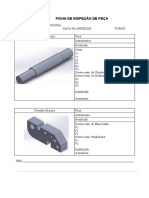 Ficha de Inspeção de Peças
