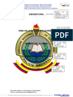 Asignatura.: Tema de La Actividad Académica