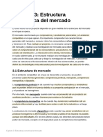 Captulo 3 Estructura Econmica Del Mercado