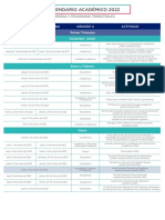 Calendario Académico 2022: Inicio Término Dirigido A Actividad Primer Trimestre