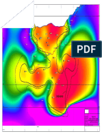 Drill hole locations map 54800-55500 mE -100-0 mN