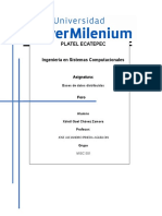 Univer Milenium Platel Ecatepec: Ingeniería en Sistemas Computacionales