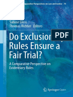 Do Exclusion Rules Enure A Fair Trial