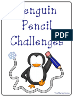Penguin Pencil Challenges 1