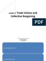 Unit-I: Trade Unions and Collective Bargaining