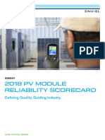 2018 PV Module Reliability Scorecard: Defining Quality. Guiding Industry