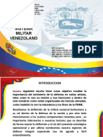 Presentación Diapositiva Del Sitema Militar Venezolano