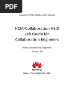 HCIA-Collaboration V3.0 Lab Guide For Collaboration Engineers