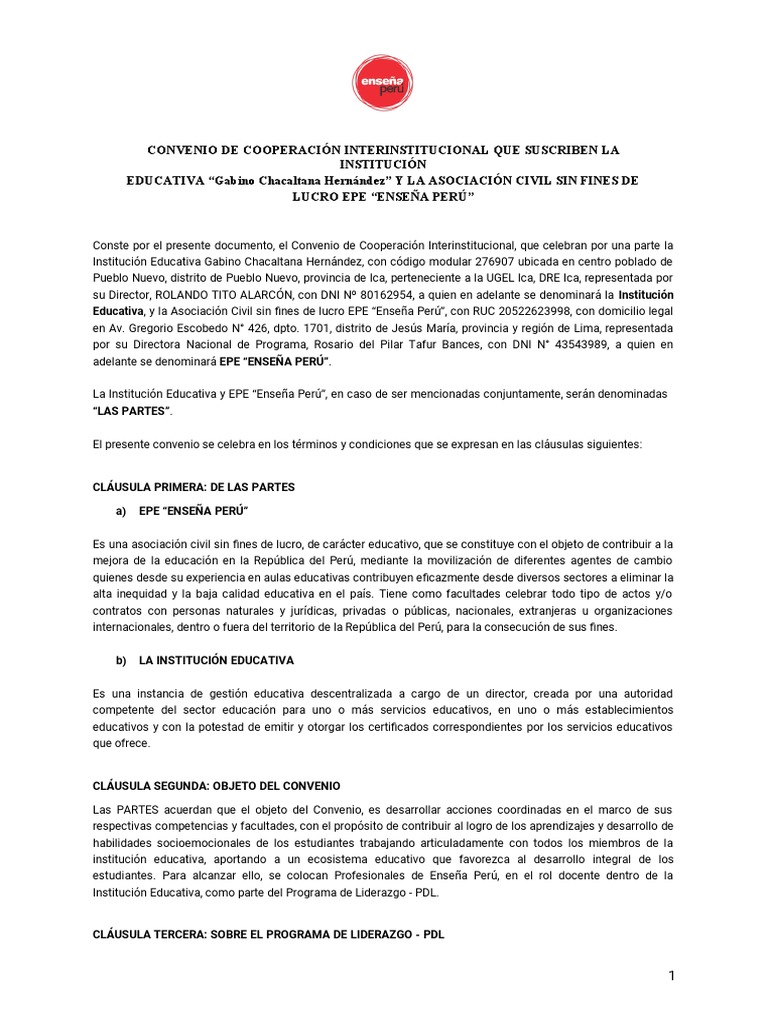 Convenio EP 2023 | PDF | Maestros | Enseñando