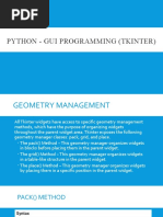 Python - Gui Programming (Tkinter)