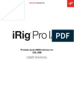 Irig Pro IO User Manual