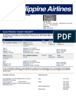 Electronic Ticket Receipt 17MAY For FAMILA JEAN SUNICO