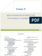 5 Reacciones de Sustitución Nucleófila y Eliminación