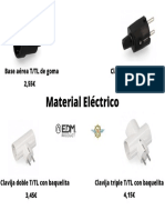 Material Eléctrico