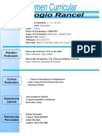 Datos Personales: Titulo Obtenido: Sexto Grado Titulo Obtenido: Bachiller en Ciencias