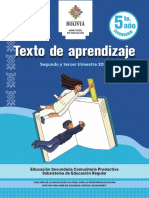 Texto de Aprendizaje: Segundo y Tercer Trimestre 2022