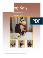 Donkey Kong: Patrón Amigurumi Por Eduardo Yong