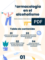 Farmacología en El Alcoholismo: Molina Gutierrez Cinthia Nahomy
