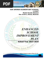 Enhanced School Improvement Plan 2023-2028 | PDF | Evaluation | Teachers