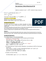 SérieTD #03 - SF&FL (2021-2022) - Avec Corrigés Des Exercices