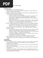 Download A Tale of Two Cities Notes by Emily Gong SN6394983 doc pdf