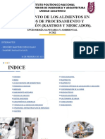 Saneamiento de Los Alimentos en Centros de Procesamiento y Distribucion