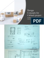Cabinet Project Design Concept Exemplars