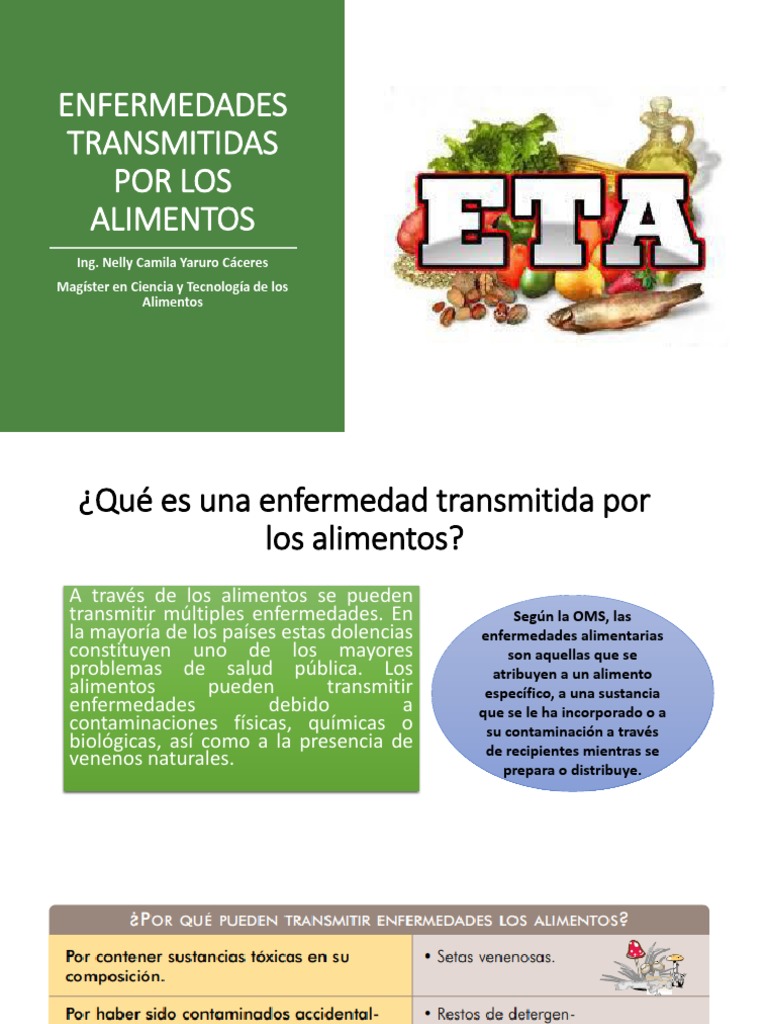 Enfermedades Transmitidas Por Los Alimentos | PDF | Enfermedades ...