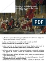 Tema 6. España en La Orbita Francesa