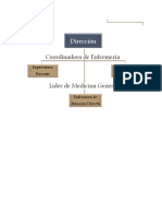 Organigrama de Enfermeria