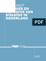 Emissies en Depositie Van Stikstof in Nederland: Factsheet