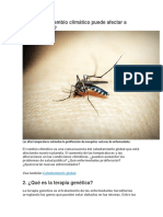 ¿Cómo El Cambio Climático Puede Afectar A Nuestra Salud?: Calentamiento Global