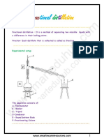 2.3.4 Purification Technique Fractional Distillation