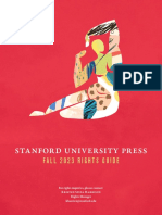 Stanford University Press Rights Guide Fall 2023