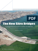 The New Sitra Bridges: Specifying and Executing Concrete For Durability in The Middle East