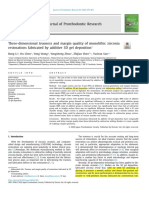 Three-Dimensional Trueness and Margin Quality of Monolithic Zirconia Restorations Fabricated by Additive 3D Gel Deposition.