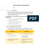 Cuestionario de Servicios en Red Hasta FTP