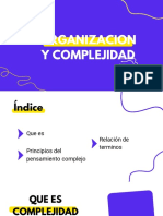 Organizacion y Complejidad