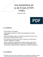 Política Económica en Tiempo de Crisis (1929-1940) : Gerchunoff y Llach