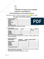 Application Form UKZN Bursary Funding 2022