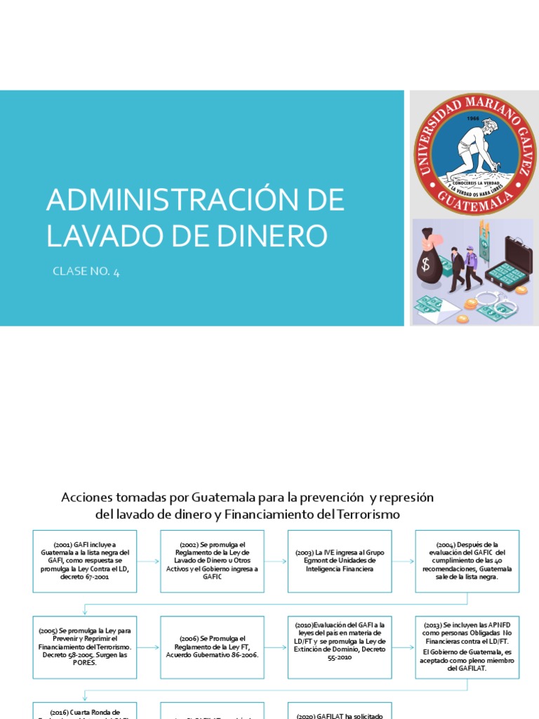 Leyes y Riesgos del Lavado de Dinero en Guatemala | PDF | Riesgo ...
