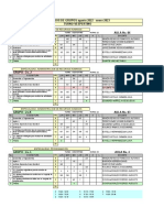 HORARIOS DE GRUPOS Agosto 2022 - Enero 2023 Turno Vespertino Grupo: 2O. I AULA No. 06