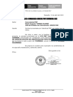 OFICIO N.º 732 - 2023-Comasgen-Dircri Pnp/Dividcri-Sec