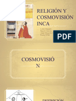 Religión Y Cosmovisión Inca: Luisa Begazo Naomi Garcia Jose Eduardo Gutierrez Paola Ortiz