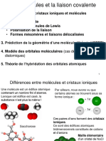 Différences Entre Cristaux Ioniques Et Molécules 2. La Liaison Covalente