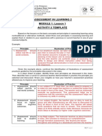 Assessing Learning Principles in the Classroom